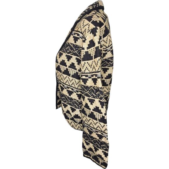 New Identity Vintage Southwestern Tapestry Cropped‎ Jacket Size S - Picture 6 of 14
